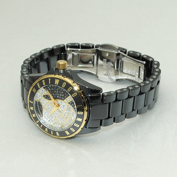 Vivienne Westwood （ヴィヴィアンウエストウッド） 腕時計 VV088SGDBK ブラック/ゴールド ブレス 時計 レディース ヴィヴィアン 【送料無料（※北海道・沖縄は配送不可）】