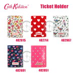 Cath Kidston(キャスキッドソン) チケットホルダー Ticket Holder カードケース 482615 482691 482714 482851 482967 花柄 ハート ドット 鳥 レディース