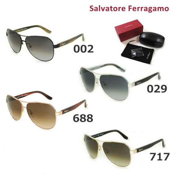 【国内正規品】 Salvatore Ferragamo サルヴァトーレ フェラガモ SF138SA 002 029 688 717 サングラス メンズ UVカット 【送料無料（※北海道 沖縄は配送不可）】