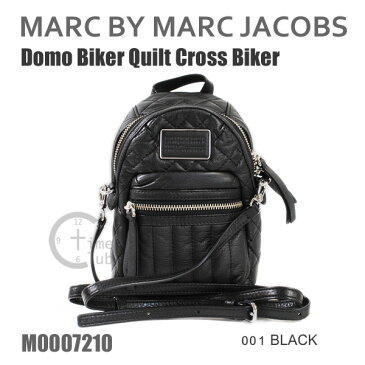 MARC BY MARC JACOBS マークバイマークジェイコブス ショルダーバッグ バッグ M0007210 001 BLACK ブラック 黒 Domo Biker Quilt Cross Biker キルト レザー 斜めがけ マーク・ジェイコブス 【送料無料（※北海道・沖縄は1,000円）】