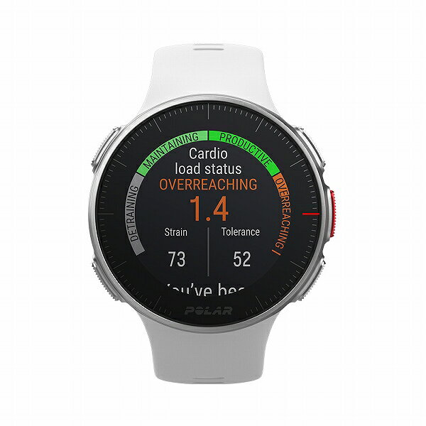 【国内正規品】 ポラール スマートウォッチ VANTAGE V WH ホワイト メンズ レディース 腕時計 POLAR 【送料無料（※北海道・沖縄は配送不可）】