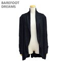 ベアフットドリームス カーディガン B423-15 BLACK CozyChic Lite Circle Cardi レディース BAREFOOT DREAMS 