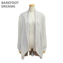 ベアフットドリームス カーディガン B423-37 SILVER CozyChic Lite Circle Cardi レディース BAREFOOT DREAMS 【送料無料(※北海道・沖縄は配送不可)】