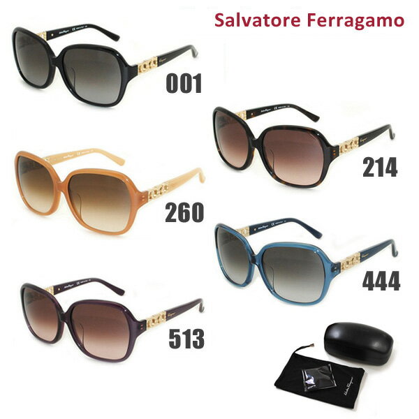 フェラガモ [在庫処分]【国内正規品】 Salvatore Ferragamo サルヴァトーレ フェラガモ SF735SA 001 214 260 444 513 サングラス アジアンフィット メンズ レディース UVカット 【送料無料（※北海道・沖縄は配送不可）】