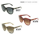 在庫処分【国内正規品】 MARC BY MARC JACOBS （マークバイ マークジェイコブス） サングラス MMJ449FS 807 KVN KVP アジアンフィット UVカット マーク ジェイコブス レディース 【送料無料（※北海道 沖縄は配送不可）】