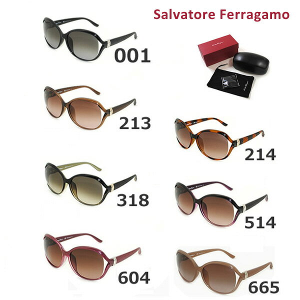 フェラガモ 【国内正規品】 Salvatore Ferragamo サルヴァトーレ フェラガモ SF770SA 001 213 214 318 514 604 665 サングラス アジアンフィット レディース UVカット [16] 【送料無料（※北海道・沖縄は配送不可）】