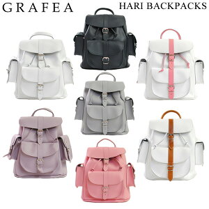 在庫処分 GRAFEA グラフィア バッグ HARI BACKPACKS リュック デイパック バックパック LEATHER BACKPACK RUCKSACK 全7色 ハンドバッグ レザー レディース 【送料無料（※北海道・沖縄は配送不可）】