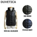 在庫処分 DUVETICA （デュベティカ） ダウンベスト LICAONE 162-U.4075.00/1091 999 ALLBLACK 180 MUGO 770 BLU NAVY メンズ ダウンジャケット 16 【送料無料（※北海道 沖縄は配送不可）】