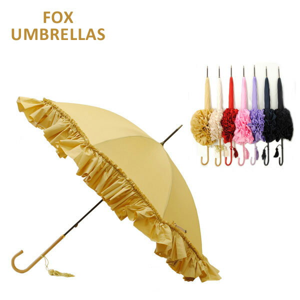 FOX UMBRELLAS （フォックスアンブレラ） 長傘 WL9 SLIM LEATHER 雨具 ブランド傘 レディース 【送料無料（※北海道・沖縄は1,000円）】