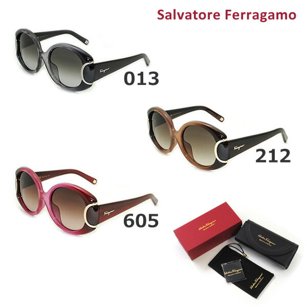 フェラガモ 在庫処分【国内正規品】 Salvatore Ferragamo サルヴァトーレ フェラガモ SF811SA SIGNATURE 013 212 605 サングラス アジアンフィット レディース UVカット 【送料無料（※北海道・沖縄は配送不可）】