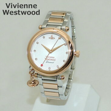 Vivienne Westwood (ヴィヴィアンウエストウッド) 腕時計 VV006SLRS 時計 ピンクゴールド/シルバー コンビ レディース ヴィヴィアン ブレス 【送料無料(※北海道・沖縄は配送不可)】