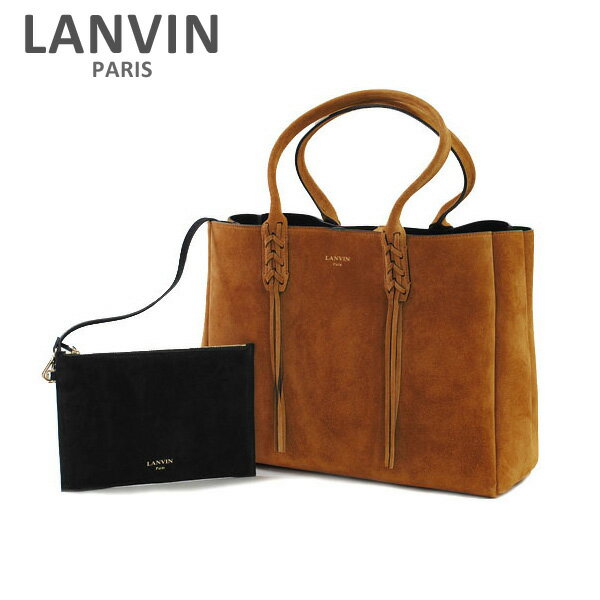 LANVIN PARIS （ランバン パリス） Shopper Tote Bag トートバッグ LW-BGESS2-SOTY-E17 99 RUGGINE レディース ショルダーバッグ 【送料無料（※北海道・沖縄は配送不可）】