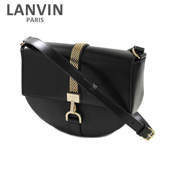 ショルダーバッグ LANVIN PARIS （ランバン パリス） Lien Shoulder Bag ショルダーバッグ LW-BGRO01-VANE-E17 10 ブラック レディース バッグ 【送料無料（※北海道・沖縄は配送不可）】