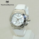 TechnoMarine テクノマリーン 腕時計 TM115038 CRUISE ORIGINAL シルバー/ホワイト ラバー ウォッチ テクノマリン 時計 【送料無料(※北海道・沖縄は配送不可)】(2)