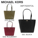 マイケル・コース 革トートバッグ レディース 在庫処分 マイケルコース トートバッグ MICHAEL KORS 30F7GOXT2L 001 BLACK 333 OLIVE 666 MULBERRY レザー レディース 【送料無料（※北海道・沖縄は配送不可）】 [MKBSI] [MKBSI]