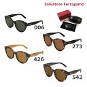 在庫処分【国内正規品】 Salvatore Ferragamo サルヴァトーレ フェラガモ SF884SA 006 273 426 542 サングラス アジアンフィット レディース UVカット [18] 【送料無料（※北海道・沖縄は配送不可）】