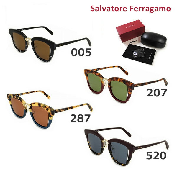 フェラガモ 在庫処分【国内正規品】 Salvatore Ferragamo サルヴァトーレ フェラガモ SF886S 005 207 287 520 サングラス レディース UVカット [18] 【送料無料（※北海道・沖縄は配送不可）】