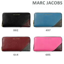 MARC JACOBS （マークジェイコブス） 財布 長財布 M0013330 002 497 614 685 ラウンドファスナー レザー レディース 【送料無料（※北海道・沖縄は配送不可）】