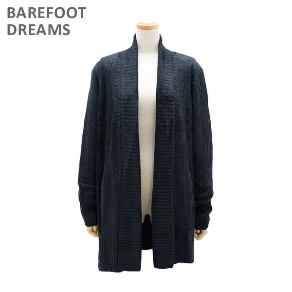 ベアフットドリームス カーディガン B494-15 BLACK CozyChic Lite Montecito Cardi レディース BAREFOOT DREAMS 【送料無料（※北海道・沖縄は配送不可）】