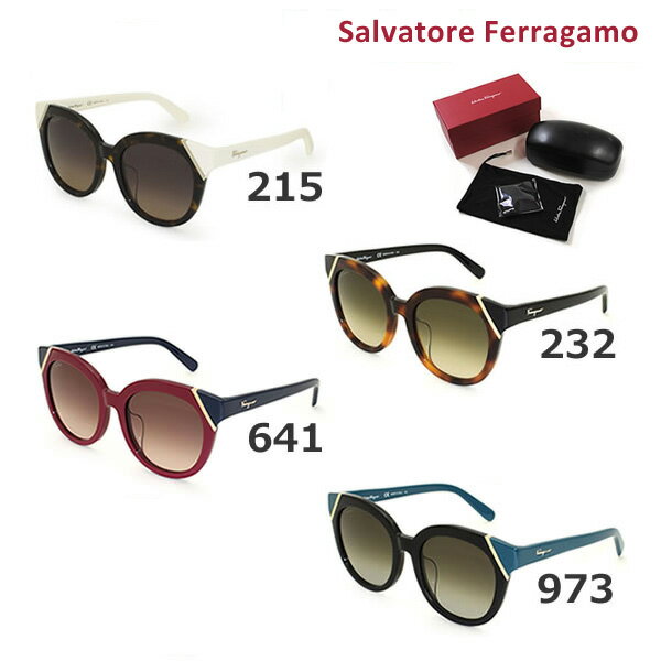 フェラガモ 在庫処分【国内正規品】 Salvatore Ferragamo サルヴァトーレ フェラガモ SF836SA 215 232 641 973 サングラス アジアンフィット レディース UVカット 【送料無料（※北海道・沖縄は配送不可）】