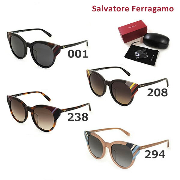 フェラガモ 在庫処分【国内正規品】 Salvatore Ferragamo サルヴァトーレ フェラガモ SF883SA 001 208 238 294 サングラス アジアンフィット レディース UVカット 【送料無料（※北海道・沖縄は配送不可）】