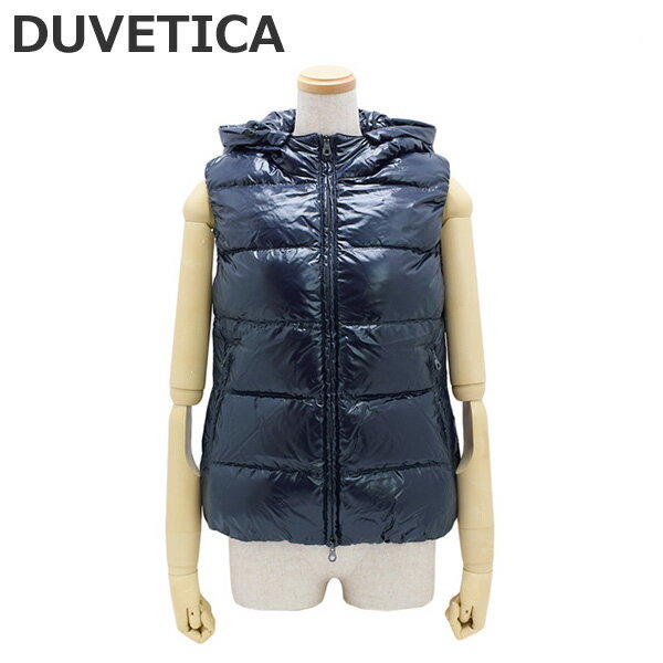 デュベティカ レディース ダウンベスト GOCCIA 182-D.0032N03/1035.R 770 BLUE NAVY DUVETICA ダウンジャケット 【送料無料（※北海道 沖縄は配送不可）】