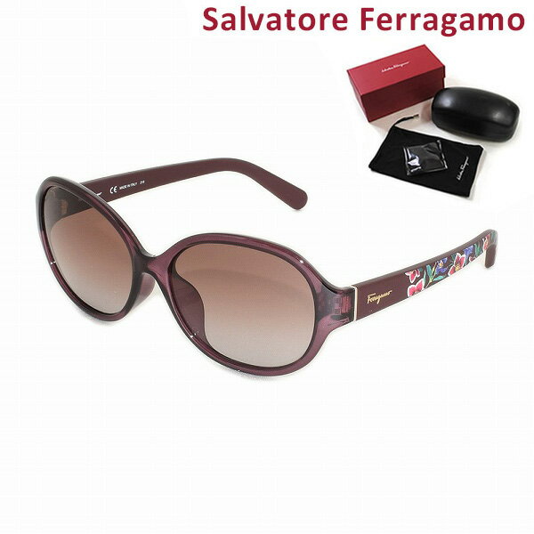 【国内正規品】 サルヴァトーレ フェラガモ サングラス SF918SA-606 アジアンフィット レディース UVカット Salvatore Ferragamo 【送料無料（※北海道 沖縄は配送不可）】