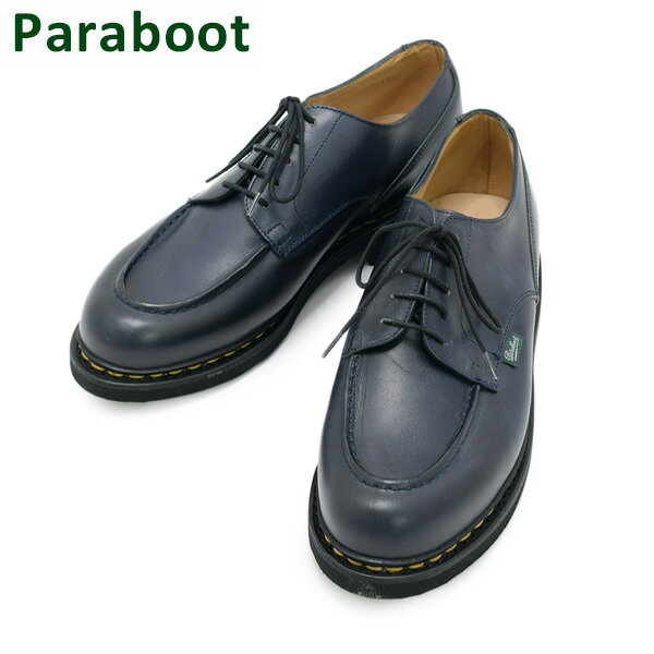 パラブーツ 靴 メンズ パラブーツ シャンボード ネイビー 710710 Paraboot CHAMBORD NOIRE-LIS NUIT メンズ レザー シューズ 靴 7107-10 【送料無料（※北海道・沖縄は配送不可）】
