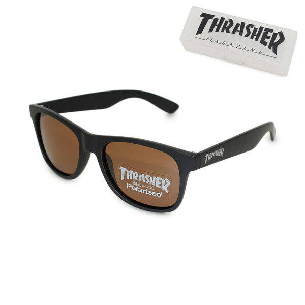  THRASHER スラッシャー サングラス RADICAL ラディカル 1013-BK-BRP メンズ レディース UVカット 偏光レンズ