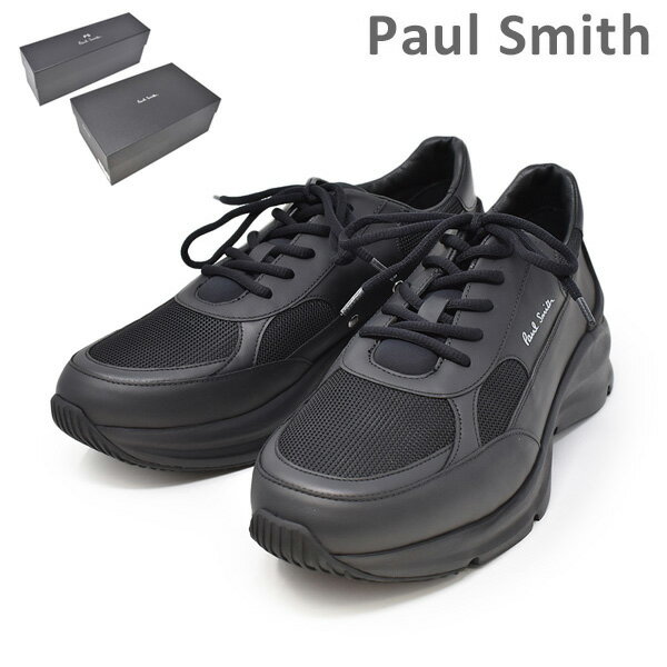 ポールスミス 靴 M1S EXP01 ACLF EXPLORER BLACK メンズ ダッドシューズ スニーカー PAUL SMITH SHOE 【送料無料（※北海道・沖縄は配送不可）】