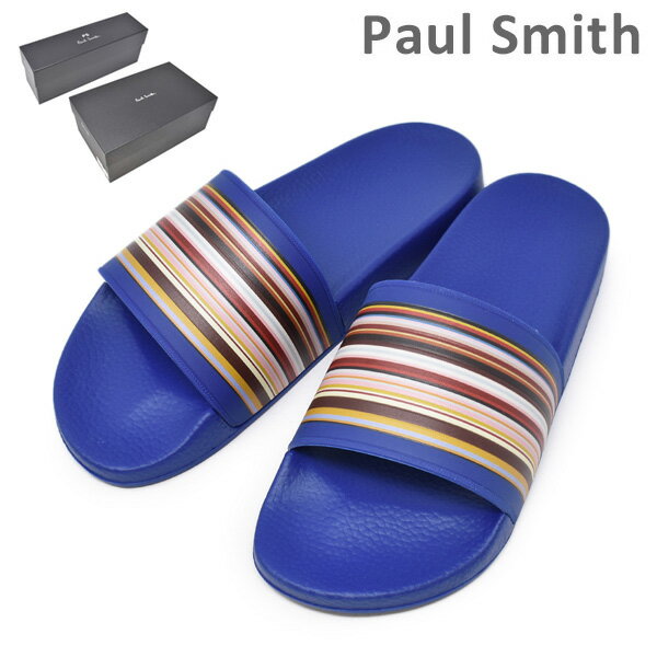 ポールスミス サンダル M1S RUB07 ATPU RUBEN MULTISTRIPE BLUE メンズ PAUL SMITH SHOE 【送料無料（※北海道・沖縄は配送不可）】