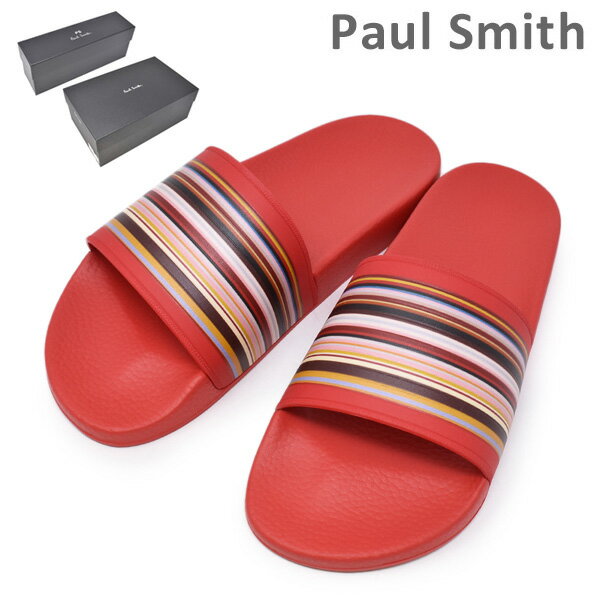 ポールスミス サンダル M1S RUB08 ATPU RUBEN MULTISTRIPE RED メンズ PAUL SMITH SHOE 【送料無料（※北海道・沖縄は配送不可）】