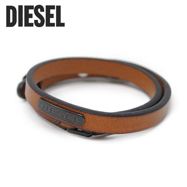 楽天タイムクラブ セレクトディーゼル ブレスレット DX0984040 ブラウン DIESEL アクセサリー メンズ 【送料無料（※北海道・沖縄は配送不可）】