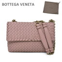 ボッテガヴェネタ ショルダーバッグ 386498 VO0AD 6600 DECO ROSE ピンンクベージュ オリンピア スモール BOTTEGA VENETA レディース 【送料無料(※北海道・沖縄は配送不可)】