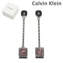 カルバンクライン ピアス KJ9CVE140100 ガンメタル/ピンク レディース アクセサリー Calvin Klein 【送料無料（※北海道・沖縄は配送不可）】