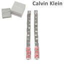 カルバンクライン ピアス KJ9MME040300 シルバー/レッド レディース アクセサリー Calvin Klein 【送料無料(※北海道・沖縄は配送不可)】