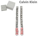 カルバンクライン ピアス KJ9MME040300 シルバー/レッド レディース アクセサリー Calvin Klein 【送料無料（※北海道・沖縄は配送不可）】