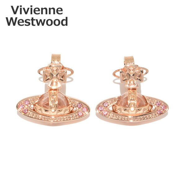 ヴィヴィアンウエストウッド ピアス 62010131-G114-CN PINA BAS RELIEF EARRINGS ピンクゴールド アクセサリー レディース Vivienne Westwood 【送料無料（※北海道 沖縄は配送不可）】