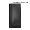 トミーヒルフィガー 長財布 31TL19X019 001 ブラック 小銭入れあり メンズ TOMMY HILFIGER 【送料無料（※北海道・沖縄は1,000円）】