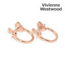 ヴィヴィアンウエストウッド ピアス 62030049-G002 VERA EARRINGS ピンクゴールド レディース Vivienne Westwood 【送料無料（※北海道・沖縄は配送不可）】