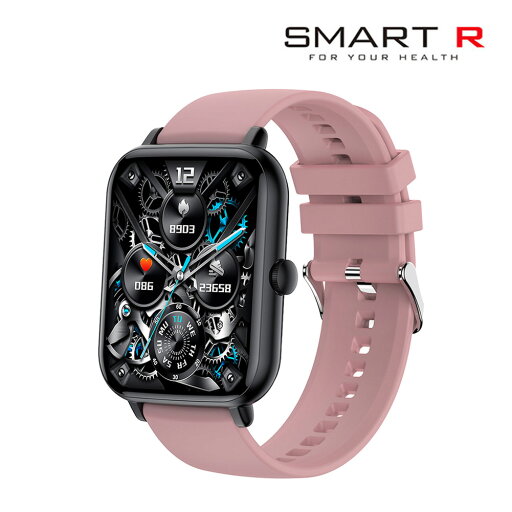 【国内正規品】 SMART R スマートウォッチ L18 ピンク メンズ レディース 腕時計 スマートR【送料無料(※北海道・沖縄は配送不可)】 【国内正規品】 SMART R スマートウォッチ L18 ピンク メンズ レディース 腕時計 スマートR【送料無料(※北海道・沖縄は配送不可)】