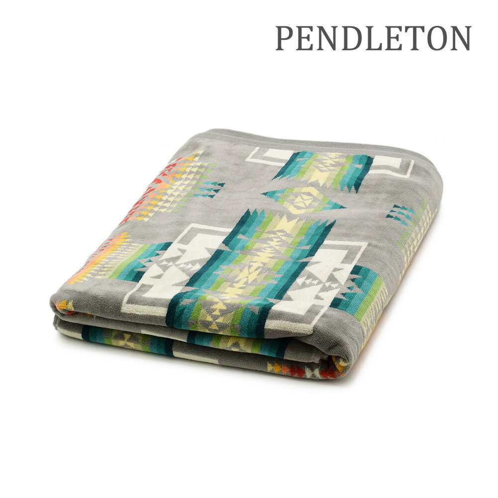 ペンドルトン スパタオル XB233-51108 CHIEF JOSEPH GREY ブランケット JACQUARD SPA TOWL PENDLETON