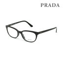 プラダ メガネフレーム のみ PR13VVF 1AB1O1 53 ブラック アジアンフィット メンズ レディース ユニセックス 眼鏡 PRADA VPR 13V-F