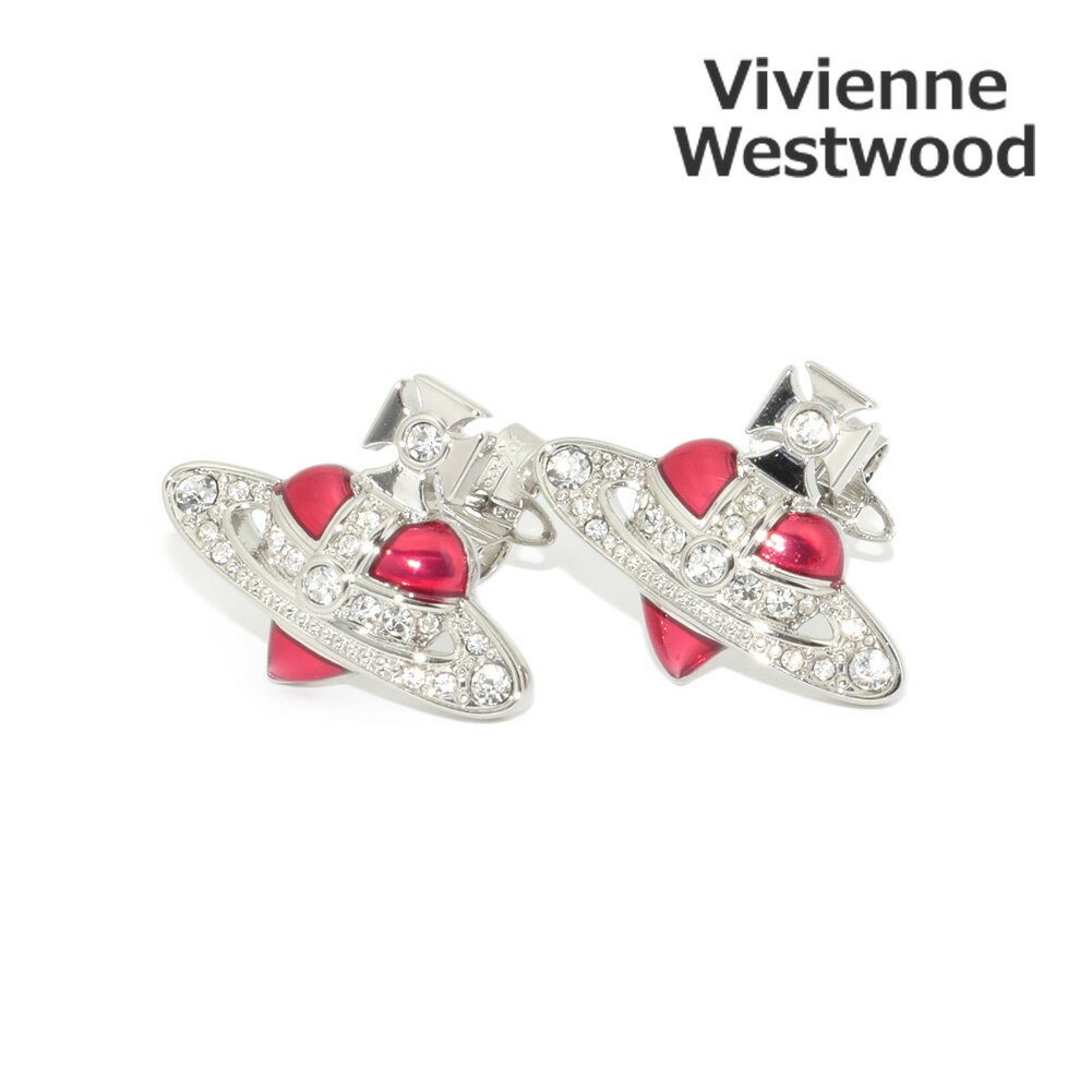 ヴィヴィアンウエストウッド ヴィヴィアンウエストウッド ピアス 6201033K-02P383 NEW DIAMANTE HEART EARRINGS レディース Vivienne Westwood【送料無料（※北海道・沖縄は配送不可）】