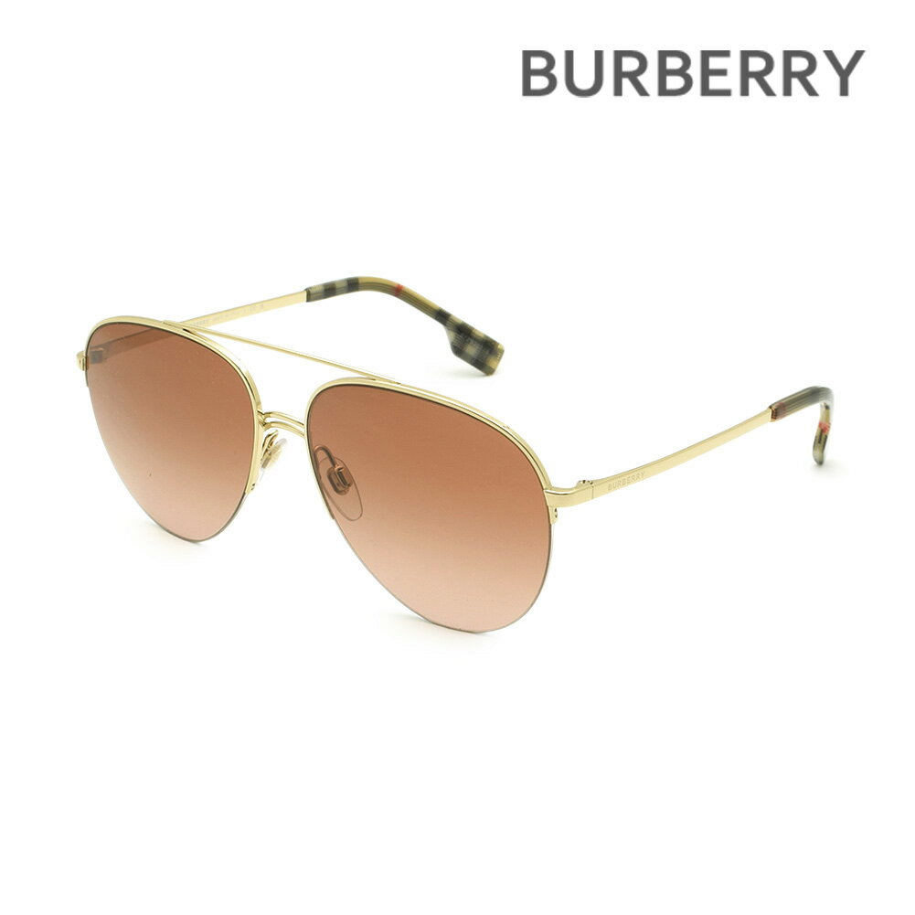 バーバリー バーバリー サングラス BE3113 110913 59 ノーズパッド レディース BURBERRY UVカット B 3113 1109/13 FERRY【送料無料（※北海道・沖縄は配送不可）】