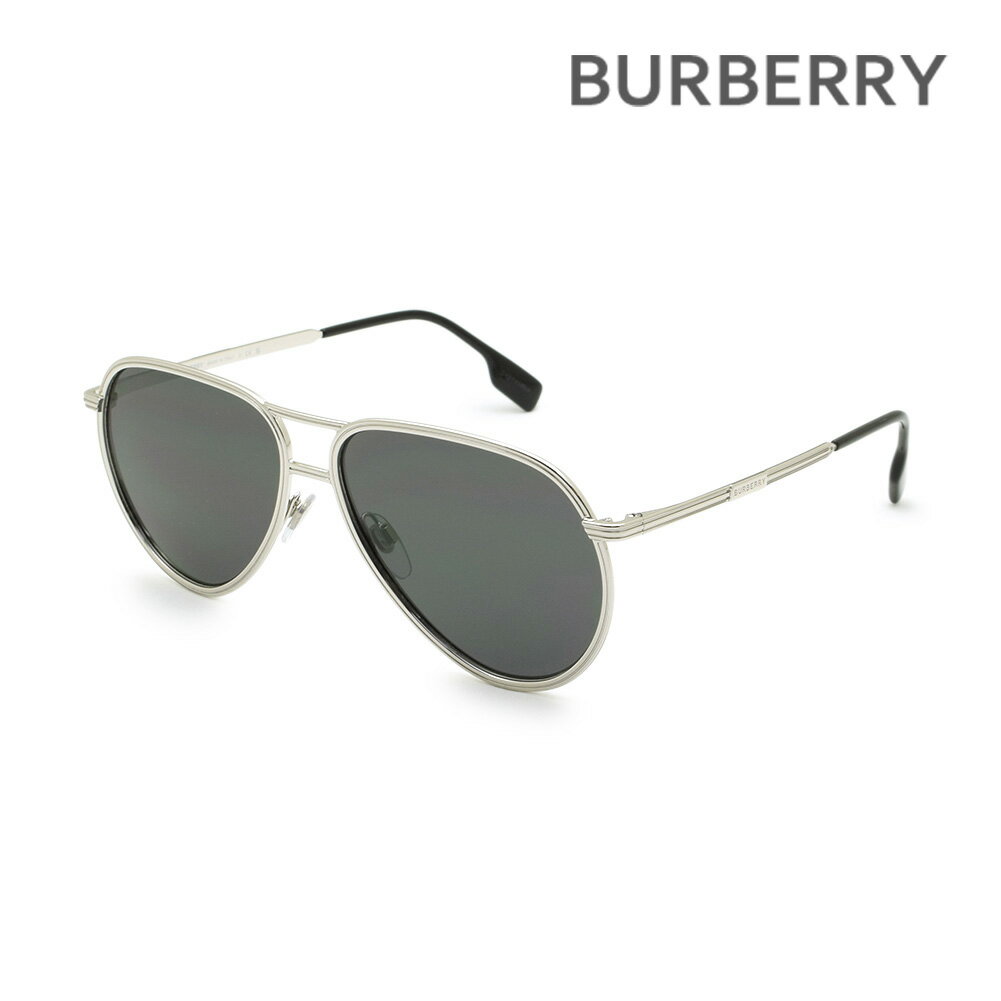 バーバリー プレゼント メンズ（30000円程度） バーバリー サングラス BE3135 100587 59 ノーズパッド メンズ BURBERRY UVカット ブランド B 3135 1005/87 SCOTT【送料無料（※北海道・沖縄は配送不可）】