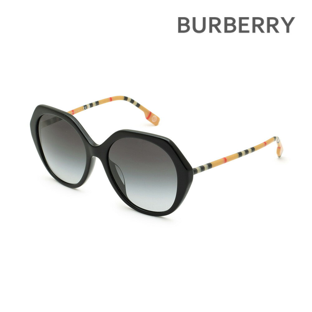 バーバリー バーバリー サングラス BE4375F 38538G 57 アジアンフィット レディース BURBERRY UVカット B 4375-F 3853/8G VANESSA【送料無料（※北海道・沖縄は配送不可）】