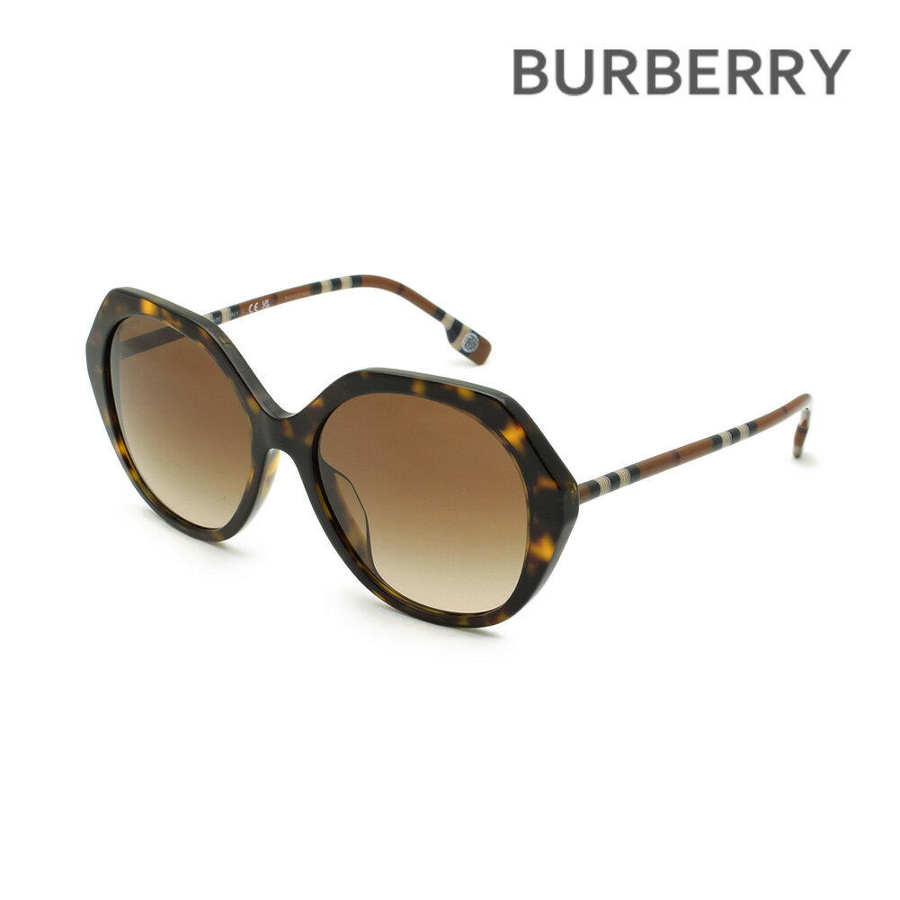 バーバリー バーバリー サングラス BE4375F 401713 57 アジアンフィット レディース BURBERRY UVカット B 4375-F 4017/13 VANESSA【送料無料（※北海道・沖縄は配送不可）】