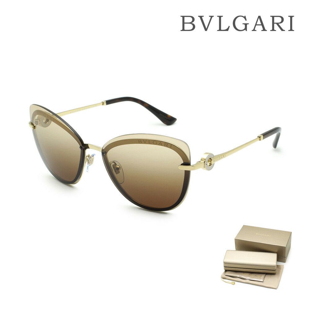 ブルガリ サングラス（レディース） ブルガリ サングラス BV6182B 278/13 60 ノーズパッド レディース UVカット BVLGARI【送料無料（※北海道・沖縄は配送不可）】