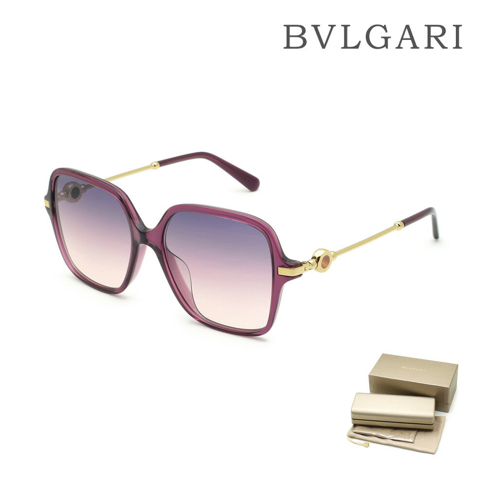 ブルガリ サングラス（レディース） ブルガリ サングラス BV8248F 504/13 55 アジアンフィット レディース UVカット BVLGARI【送料無料（※北海道・沖縄は配送不可）】